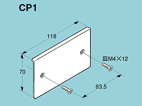 CP1|コンセントプレート